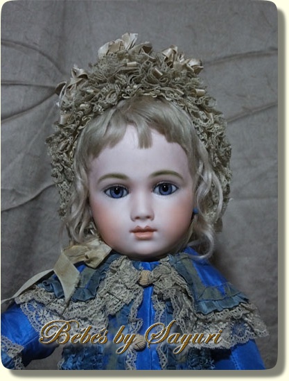 20 inch A. Thuillier 13 doll with antique eyes